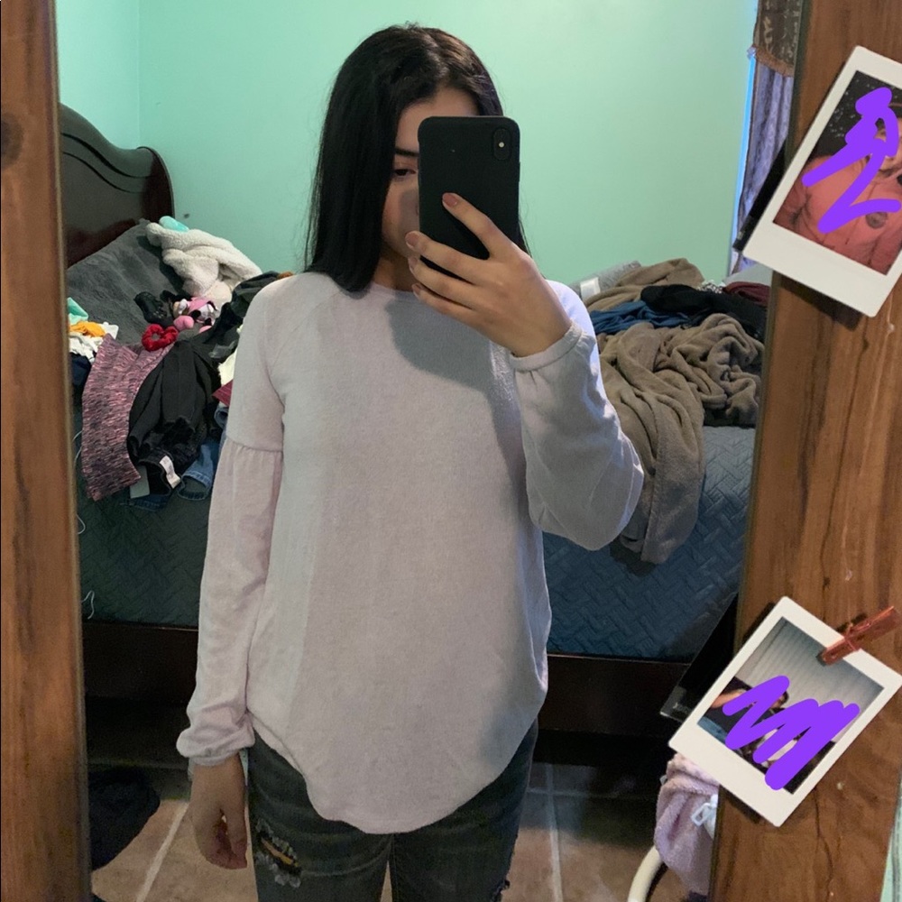 Light purple blouse